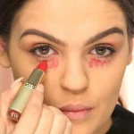 How To Conceal Dark Circles Using A Red Lipstick